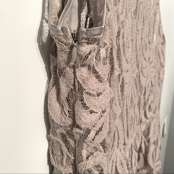 Grey Lace Dress - Picture 8 of 9